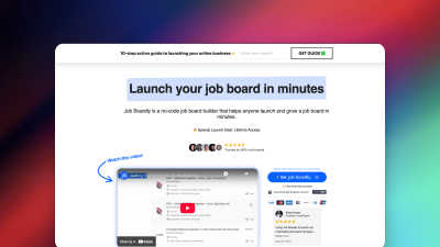 Job Boardly - product for productivity