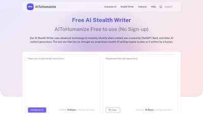 AI To Humanize - AI tool for Blogging & Publishing
