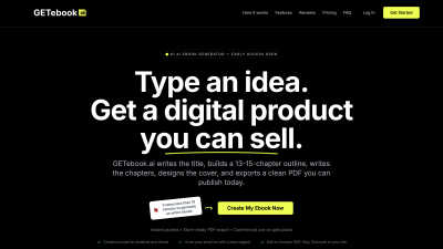 GETebook.ai - product for productivity