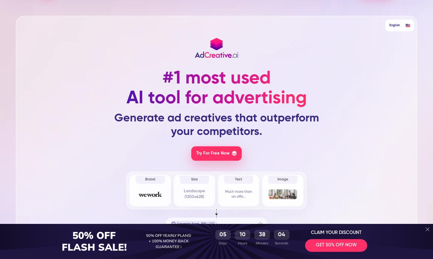 AdCreative.ai Website