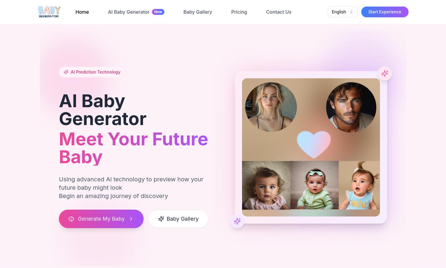 Baby Generator Website