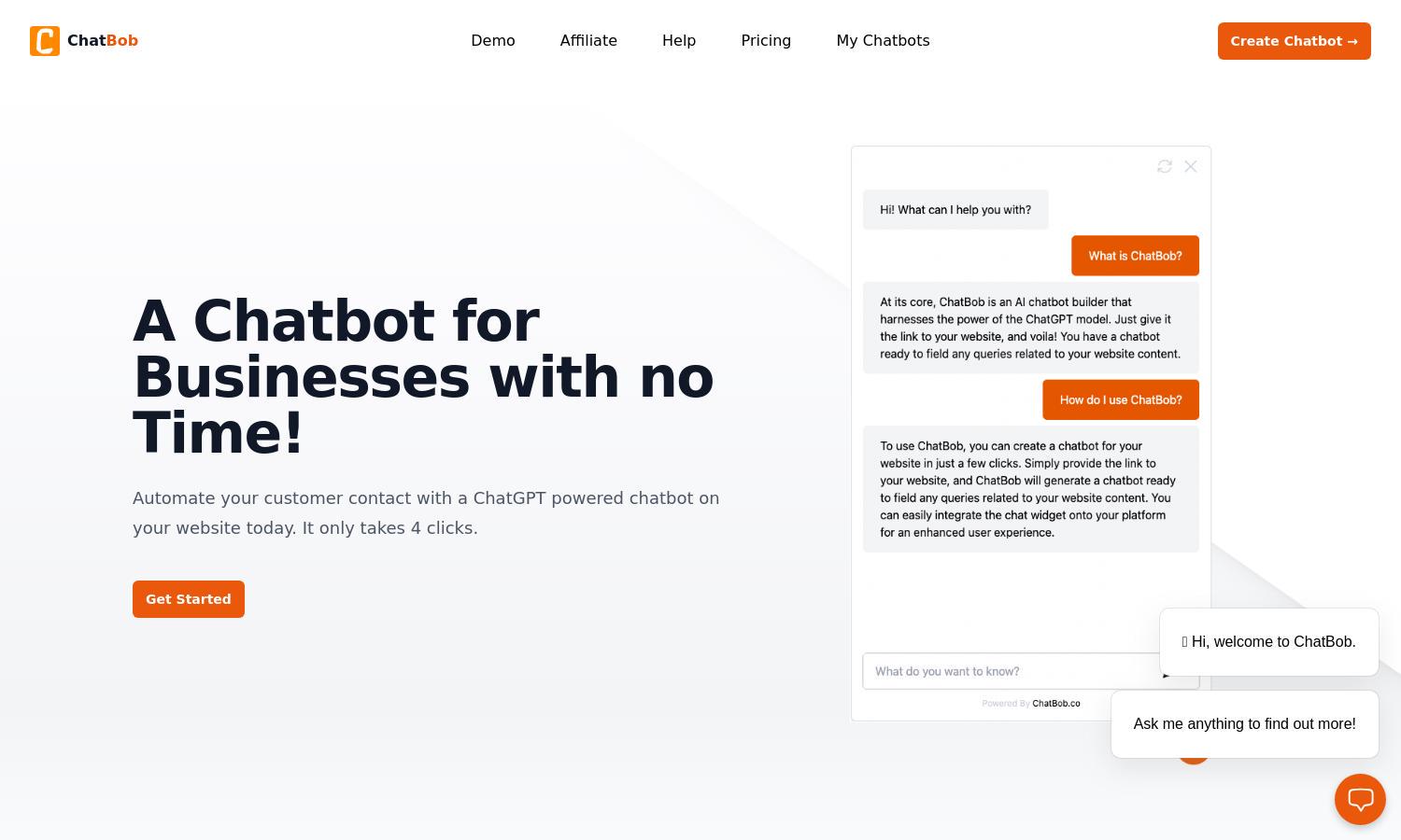 ChatBob Website