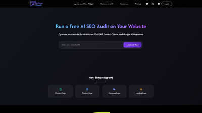 AI Page Ready - product for productivity