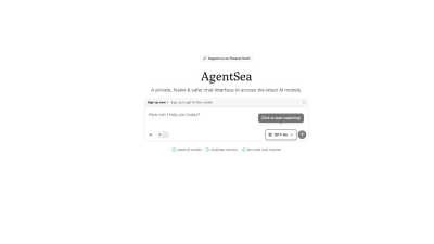 AgentSea - product for productivity
