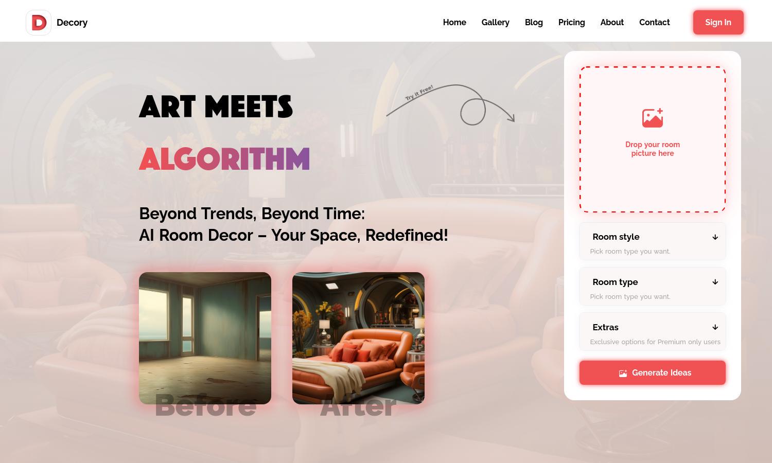 Decory Website