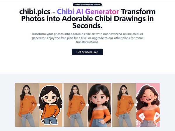 Chibi Art application interface and features