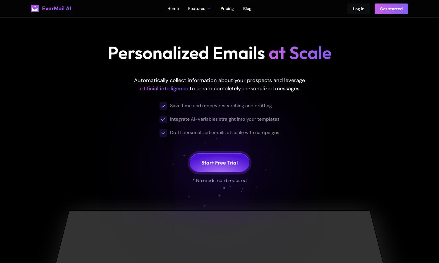 EverMail AI Website