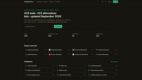 FindAlternativeTo - product for Directories