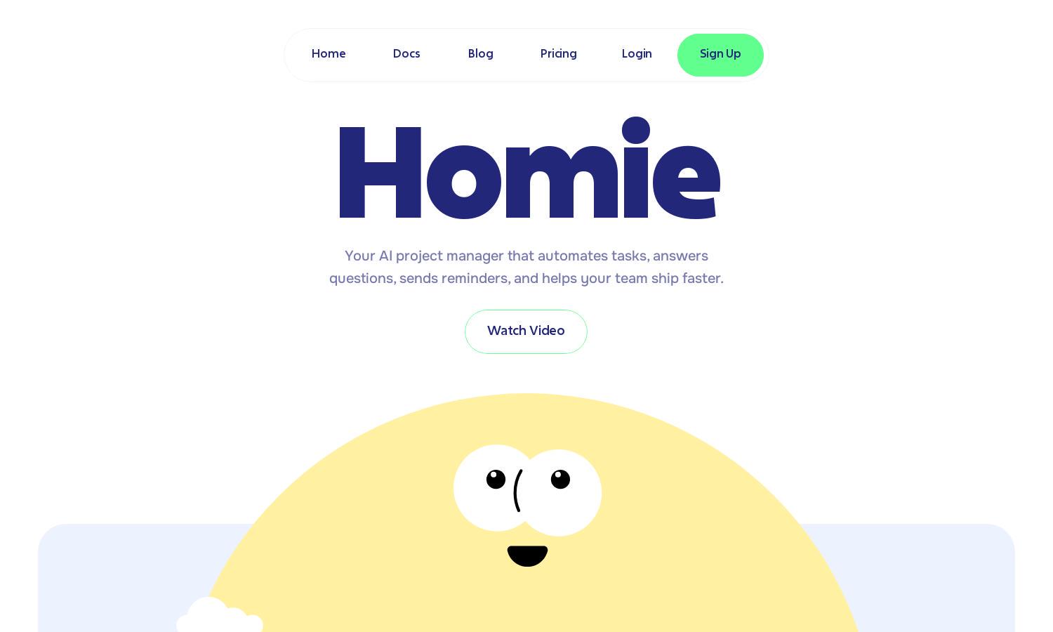 Homie Website