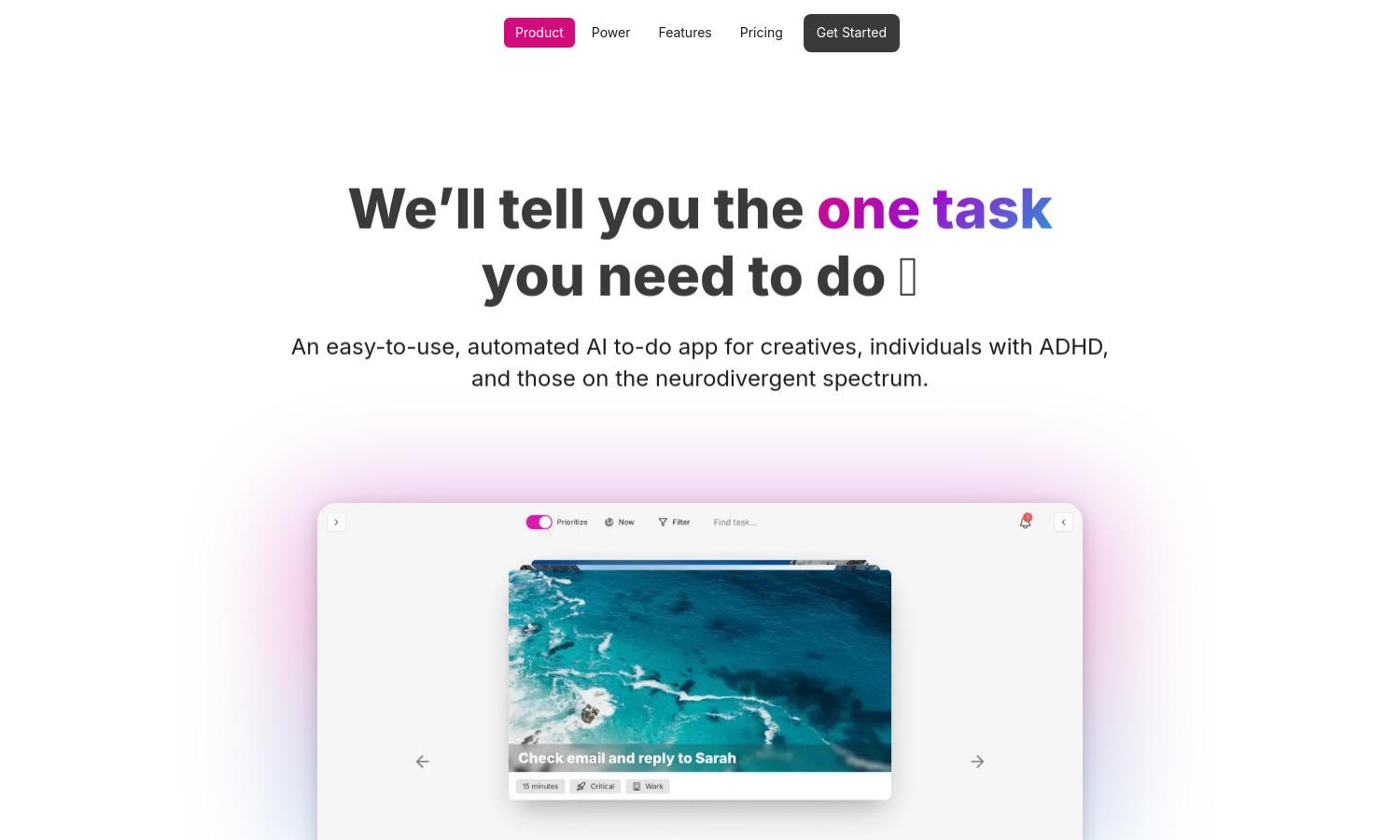 OneTask Website