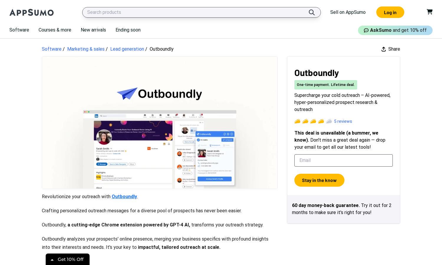 Outboundly Website