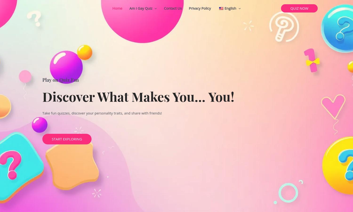 Quiz.Fan Website