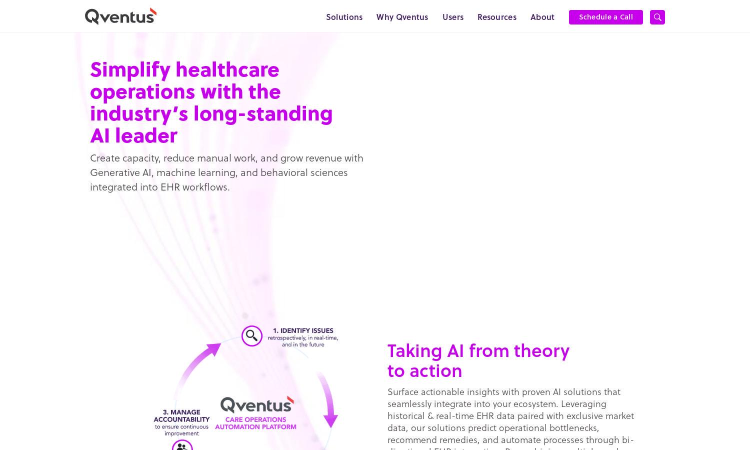 Qventus, Inc. Website