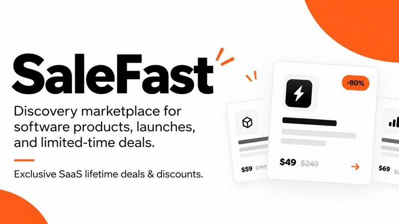 SaleFast application interface and features