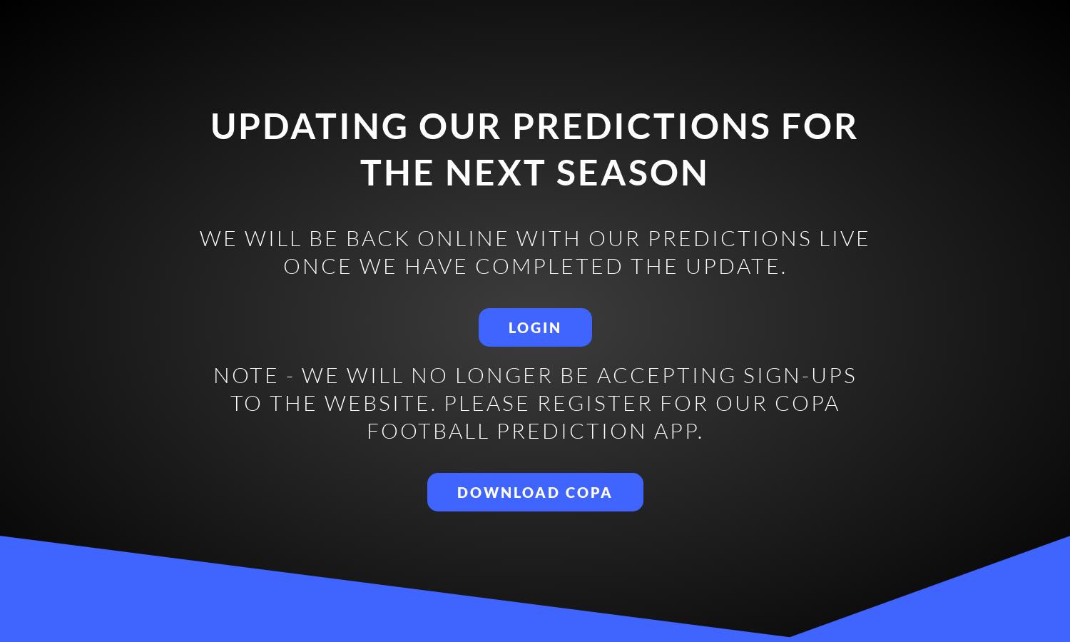 Sports Prediction AI Website