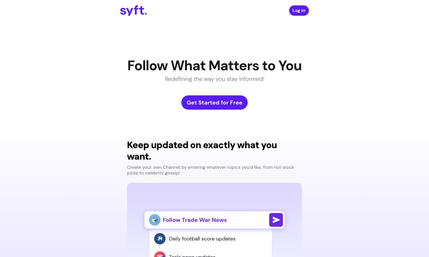 Syft Website