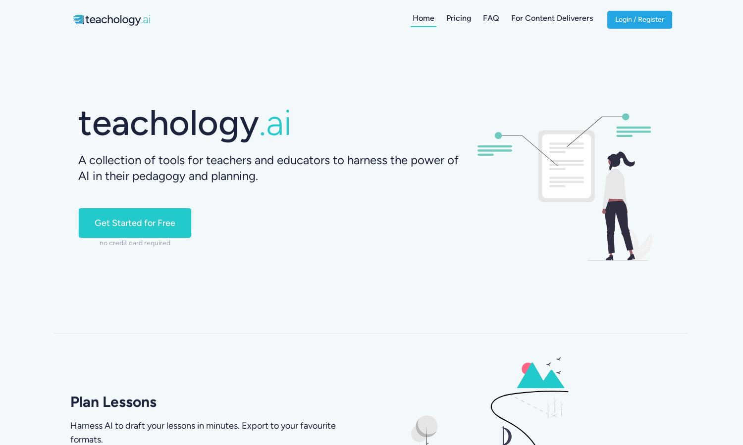 teachology.ai Website