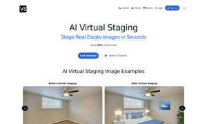 Virtual Staging Art Website
