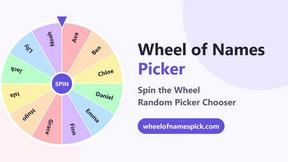 Wheel of Names Picker AI - product for Lifestyle & Entertainment